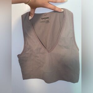 Garage Plunge V-neck Tank